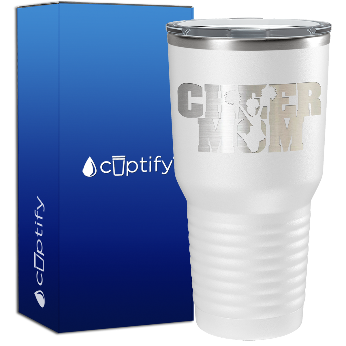 Cheer Mom 30oz Cheer Tumbler