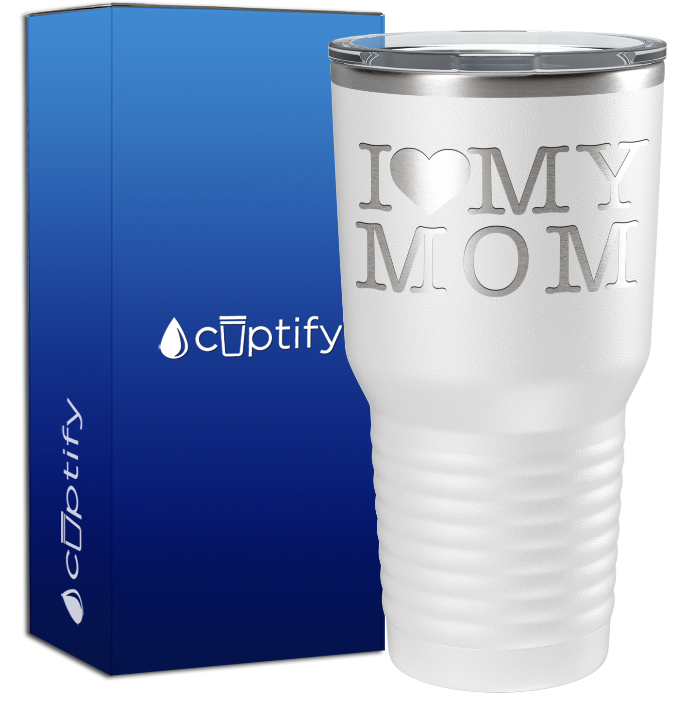 I Love my Mom 30oz Mom Tumbler