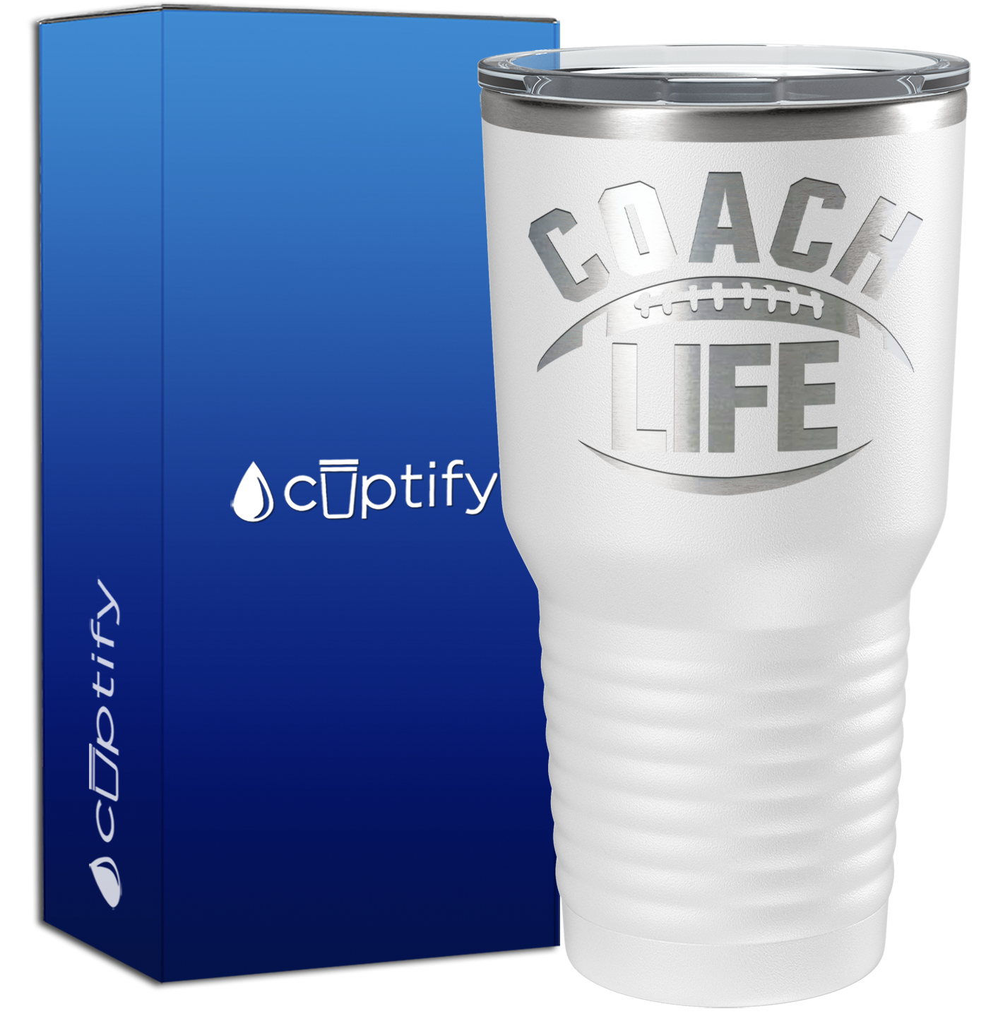 Football Coach Life 30oz Coach Tumbler