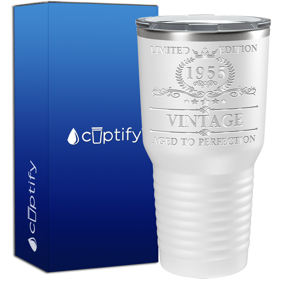 1955 Limited Edition Aged to Perfection 70th Birthday 70 Years Old 30oz Vintage Tumbler