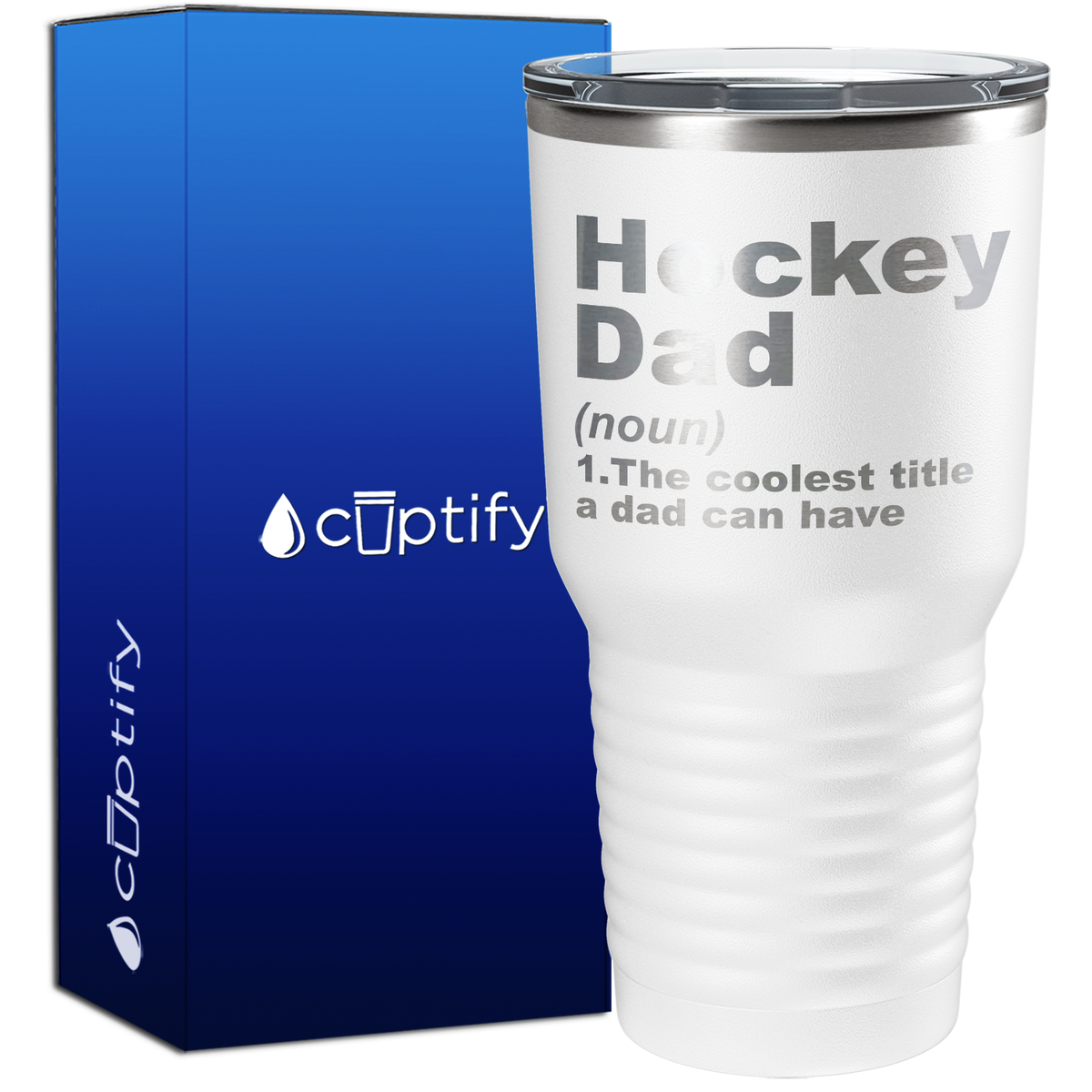 Hockey Dad Definition 30oz Hockey Tumbler