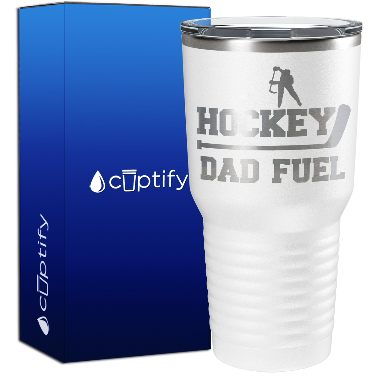 Hockey Dad Fuel 30oz Hockey Tumbler