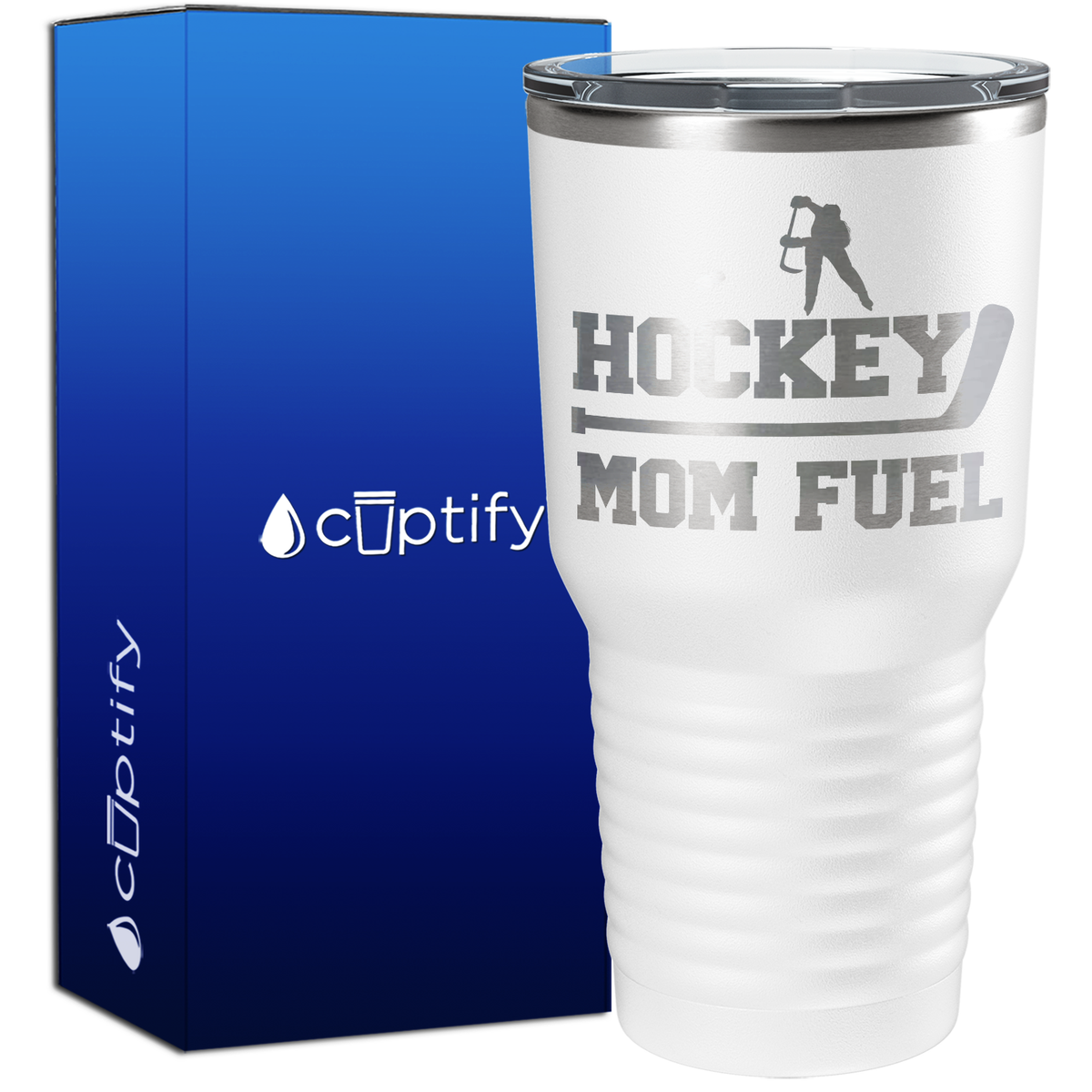 Hockey Mom Fuel 30oz Hockey Tumbler