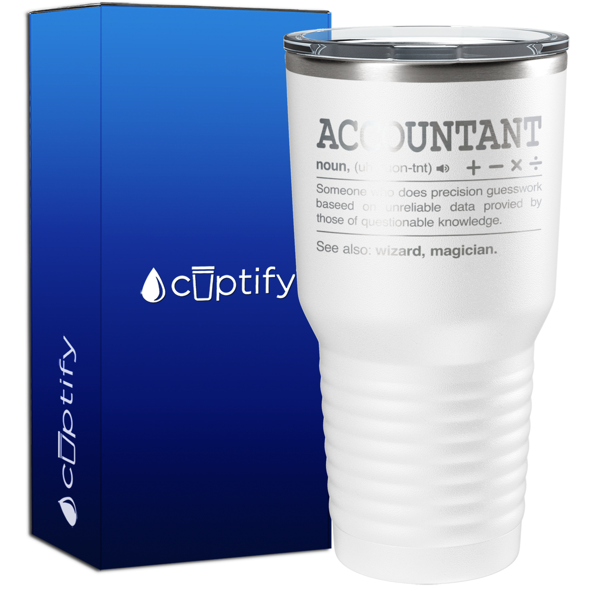 Accountant Noun Definition 30oz Accountant Tumbler