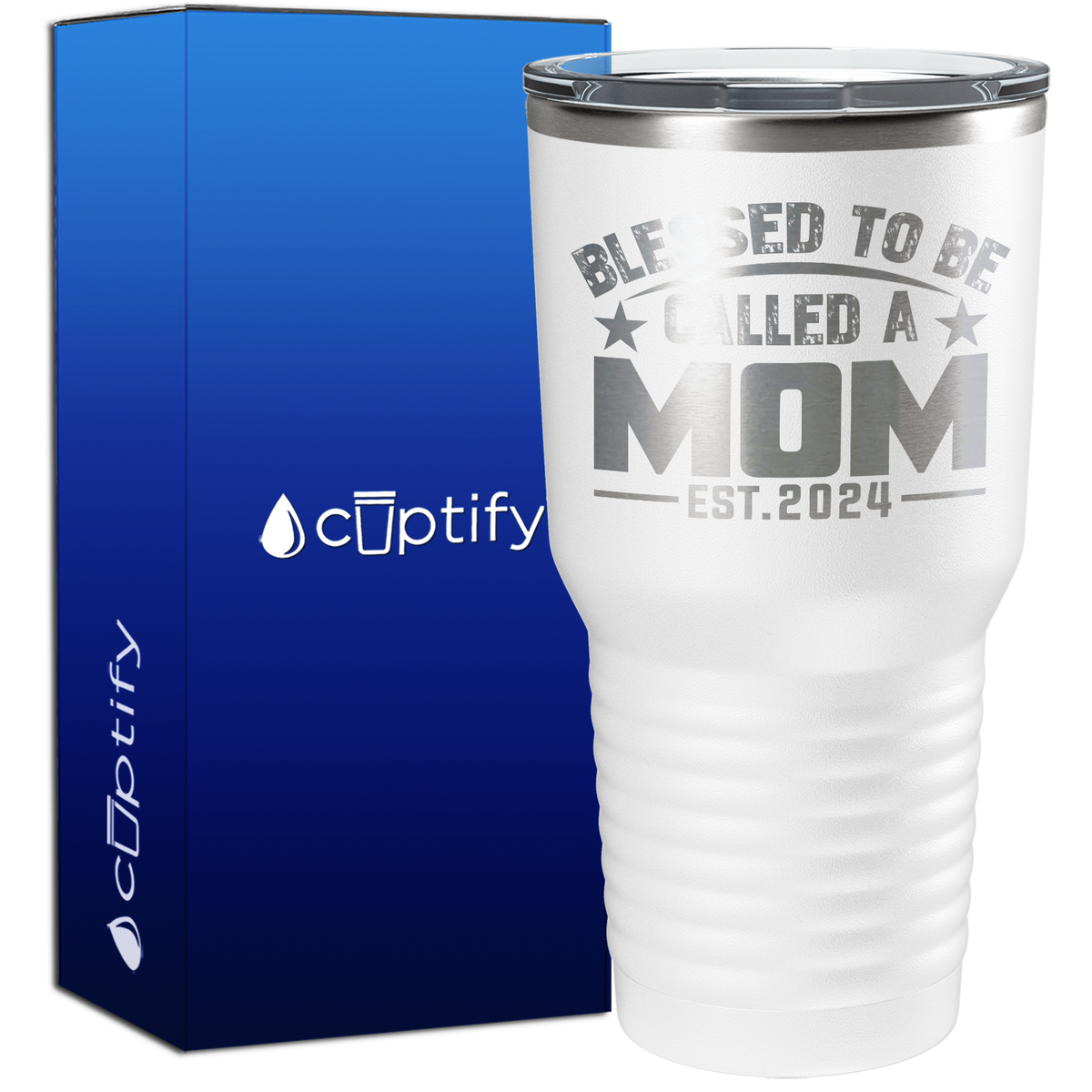 Blessed To Be Called Mom New Mom 30oz New Baby Tumbler