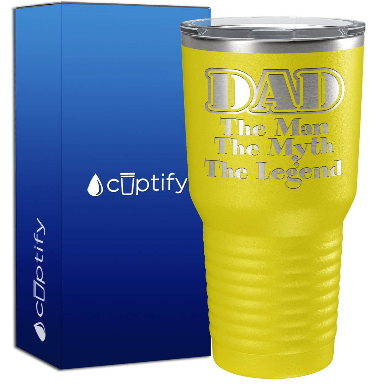 DAD Man Myth Legend 30oz Dad Tumbler