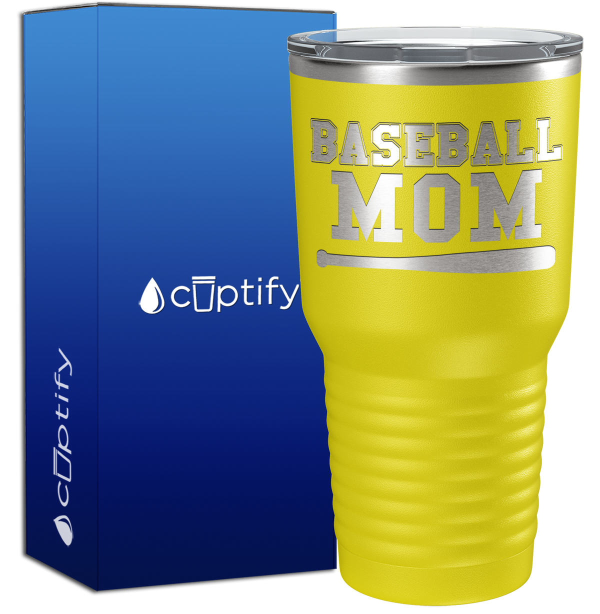 Baseball Mom 30oz Baseball Tumbler