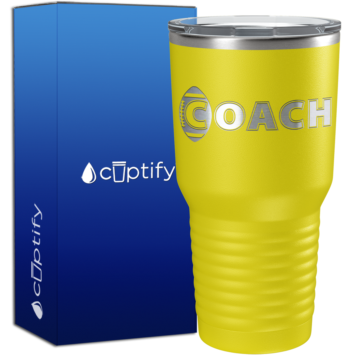 Football Coach 30oz Coach Tumbler