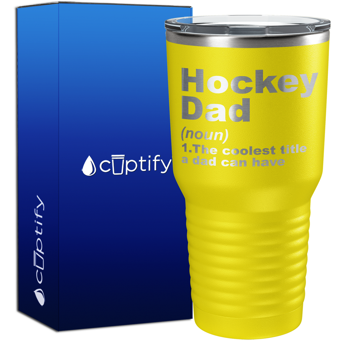 Hockey Dad Definition 30oz Hockey Tumbler