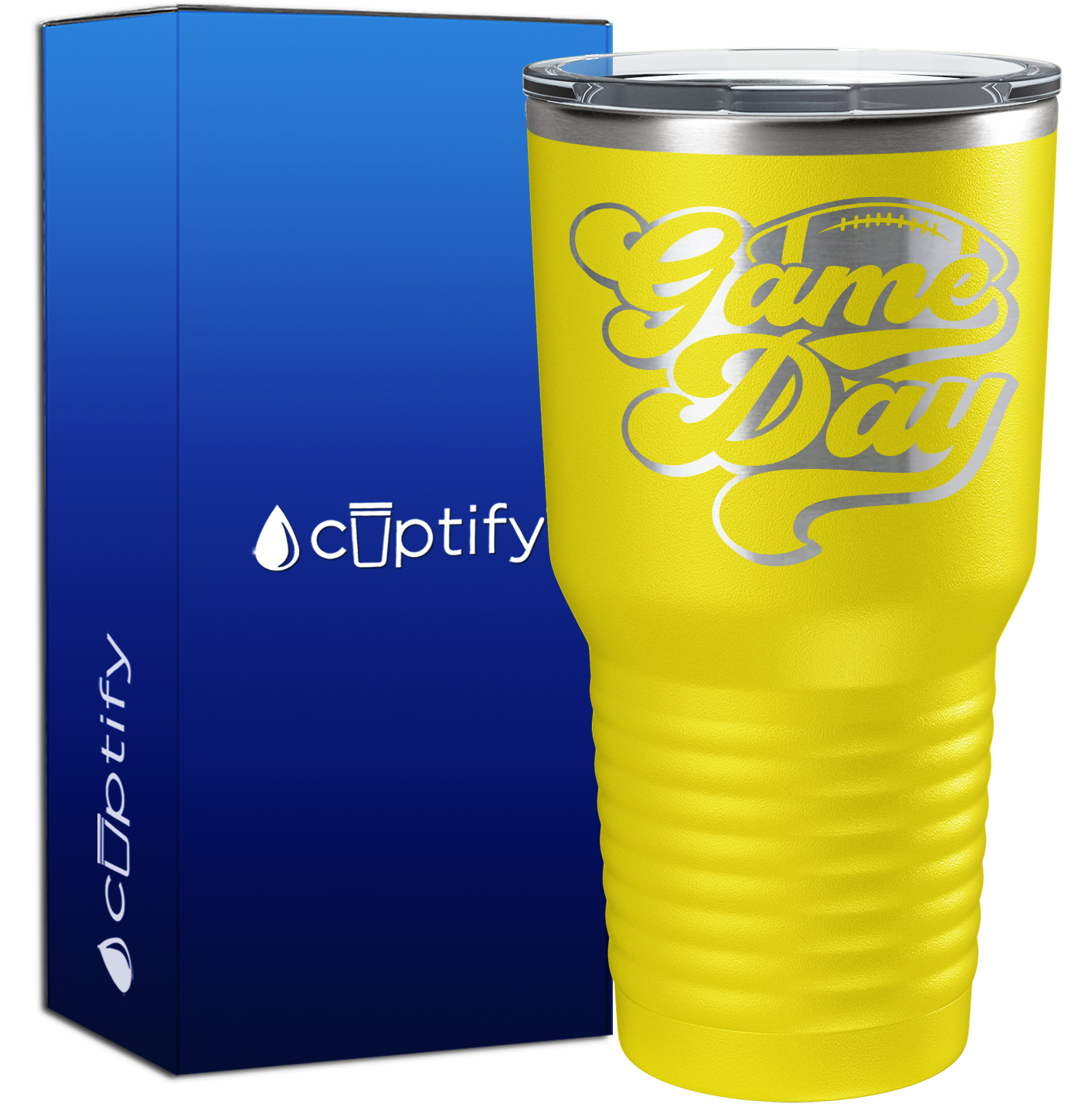 Game Day Football 30oz Football Tumbler