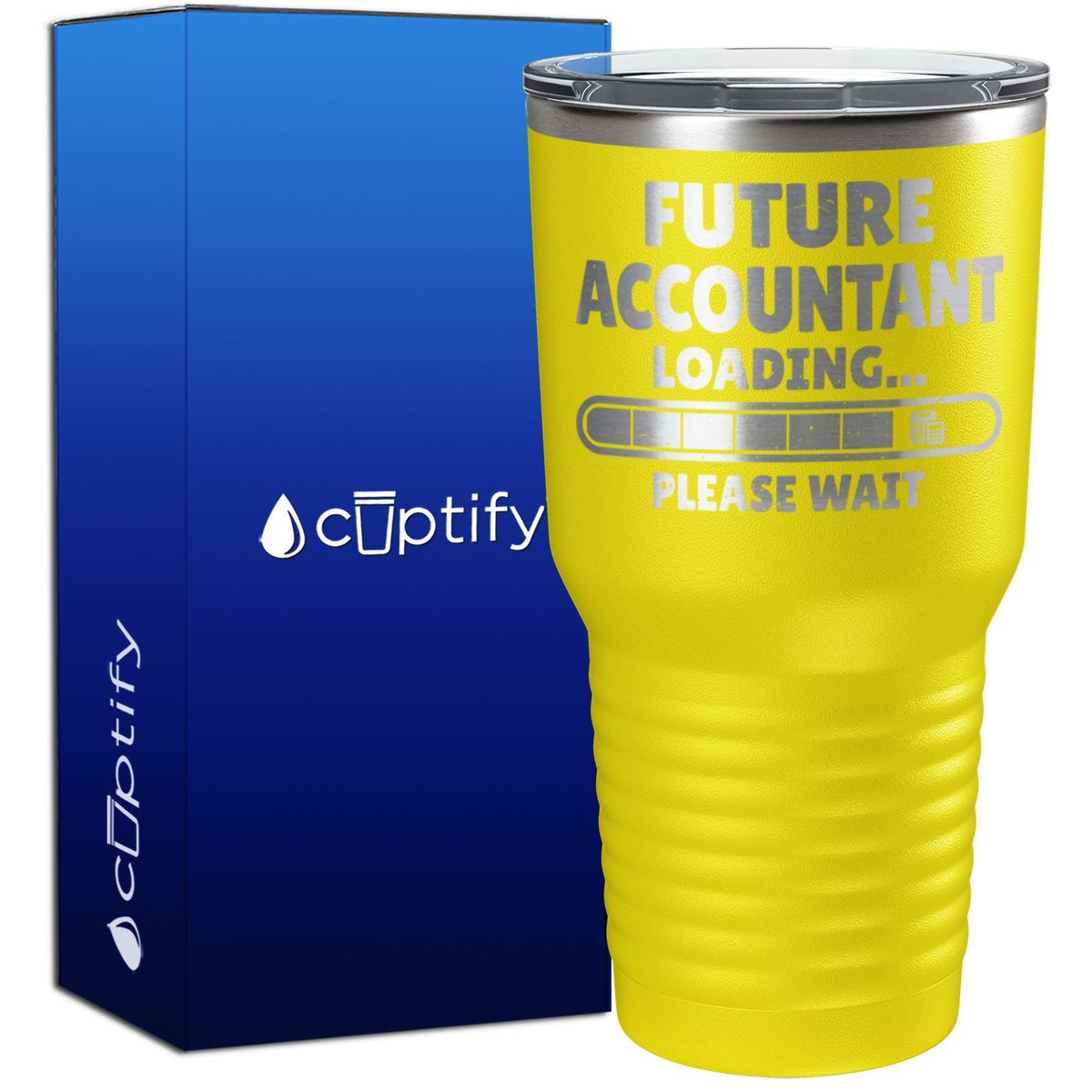 Future Accountant Loading 30oz Accountant Tumbler