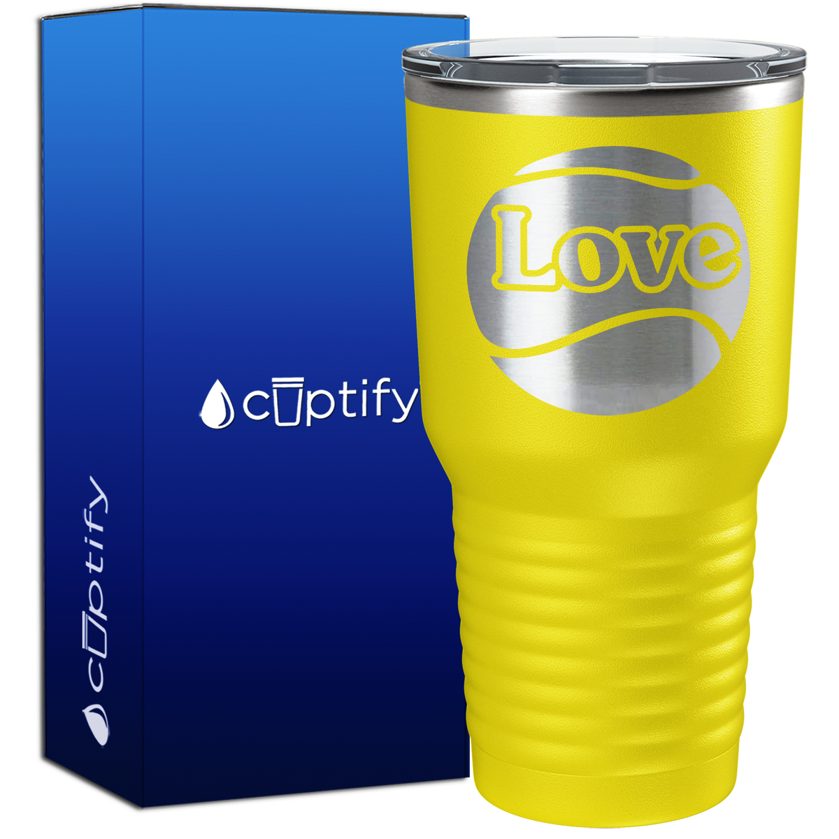 Tennis Ball Love 30oz Tennis Tumbler