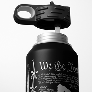 Personalized Police We the People 32oz Sport Water Bottle
