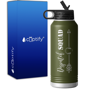 Dispatcher Squad Headset Arrow 32oz Sport Water Bottle