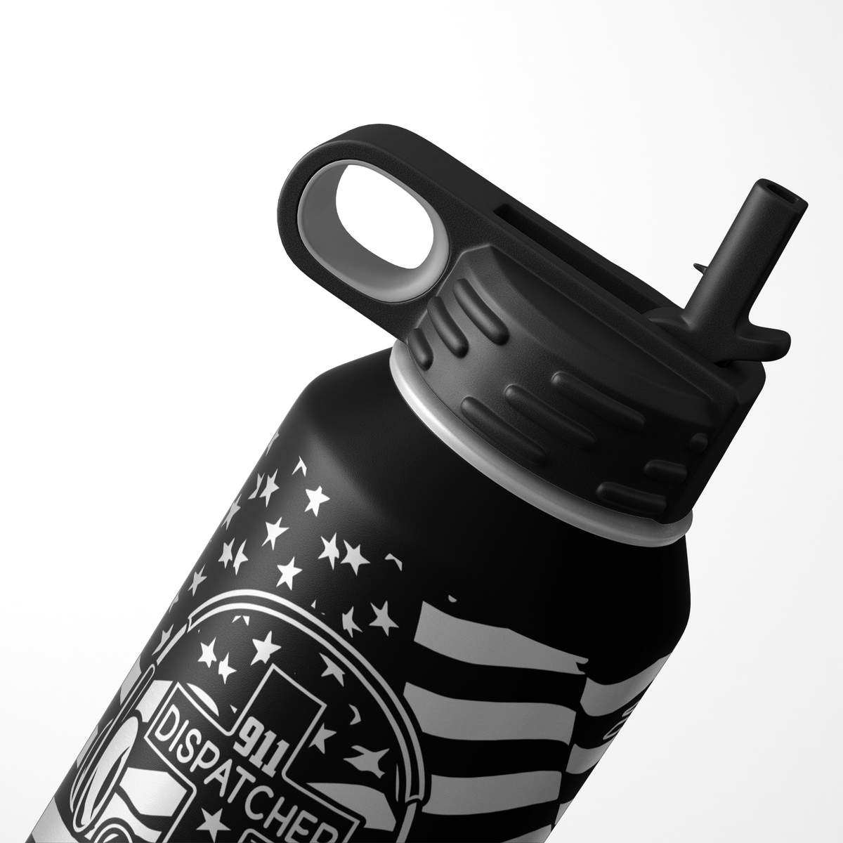 911 Dispatcher We the People 32oz Sport Water Bottle
