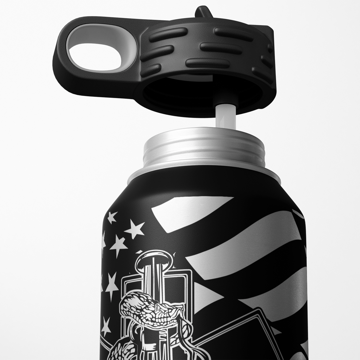 EMS Paramedic We The People 32oz Sport Water Bottle