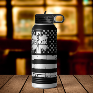 Paramedic Star of Life 32oz Sport Water Bottle