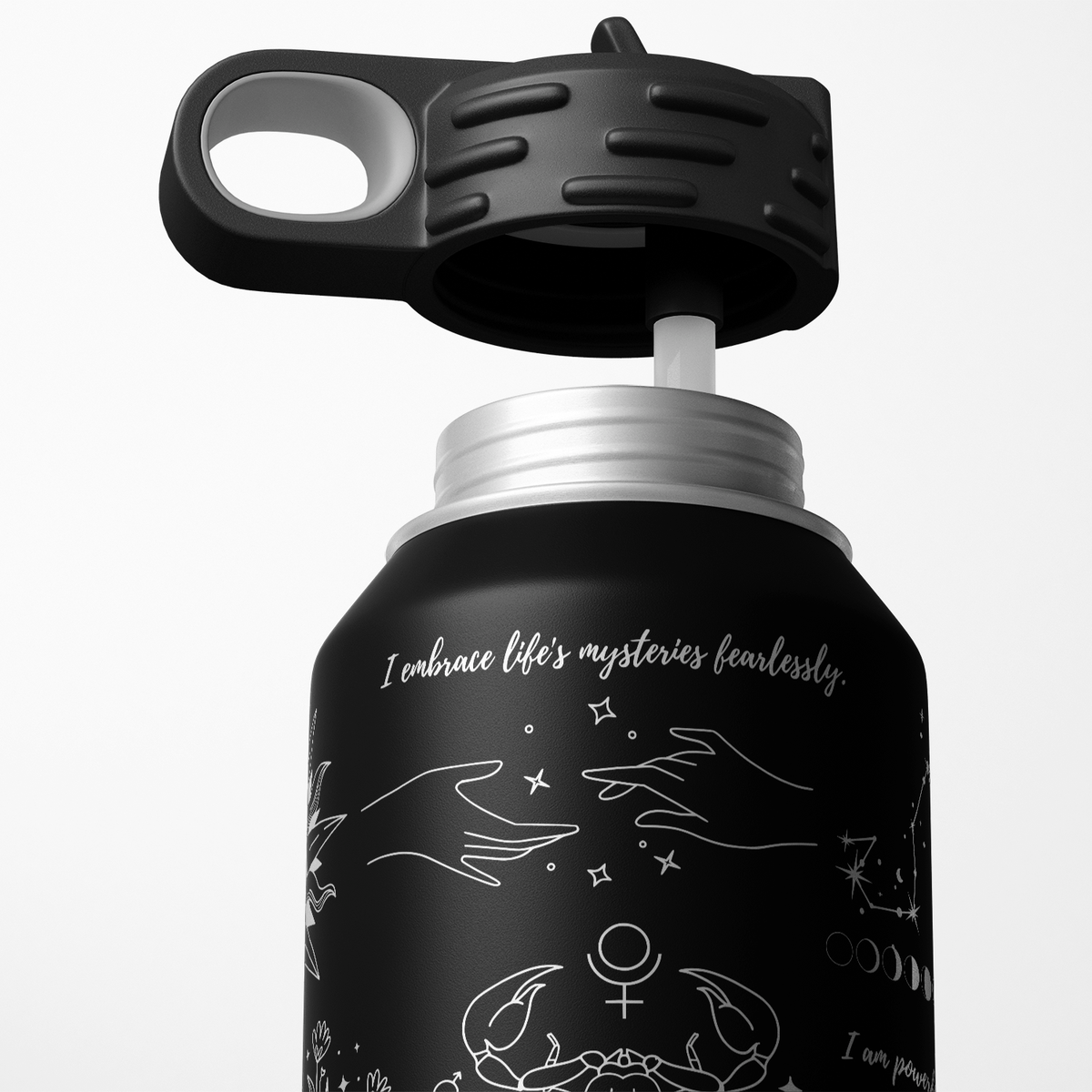 Zodiac Sign Scorpio 32oz Sport Water Bottle