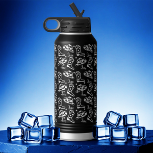 Cowgirl Hat and Boots 32oz Sport Water Bottle
