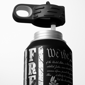 Freedom We The People American Eagle 32oz Sport Water Bottle