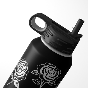 Roses 32oz Sport Water Bottle