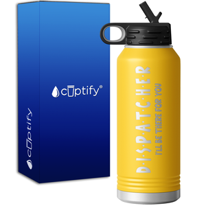 Dispatcher 911 Emergency Operator 32oz Sport Water Bottle