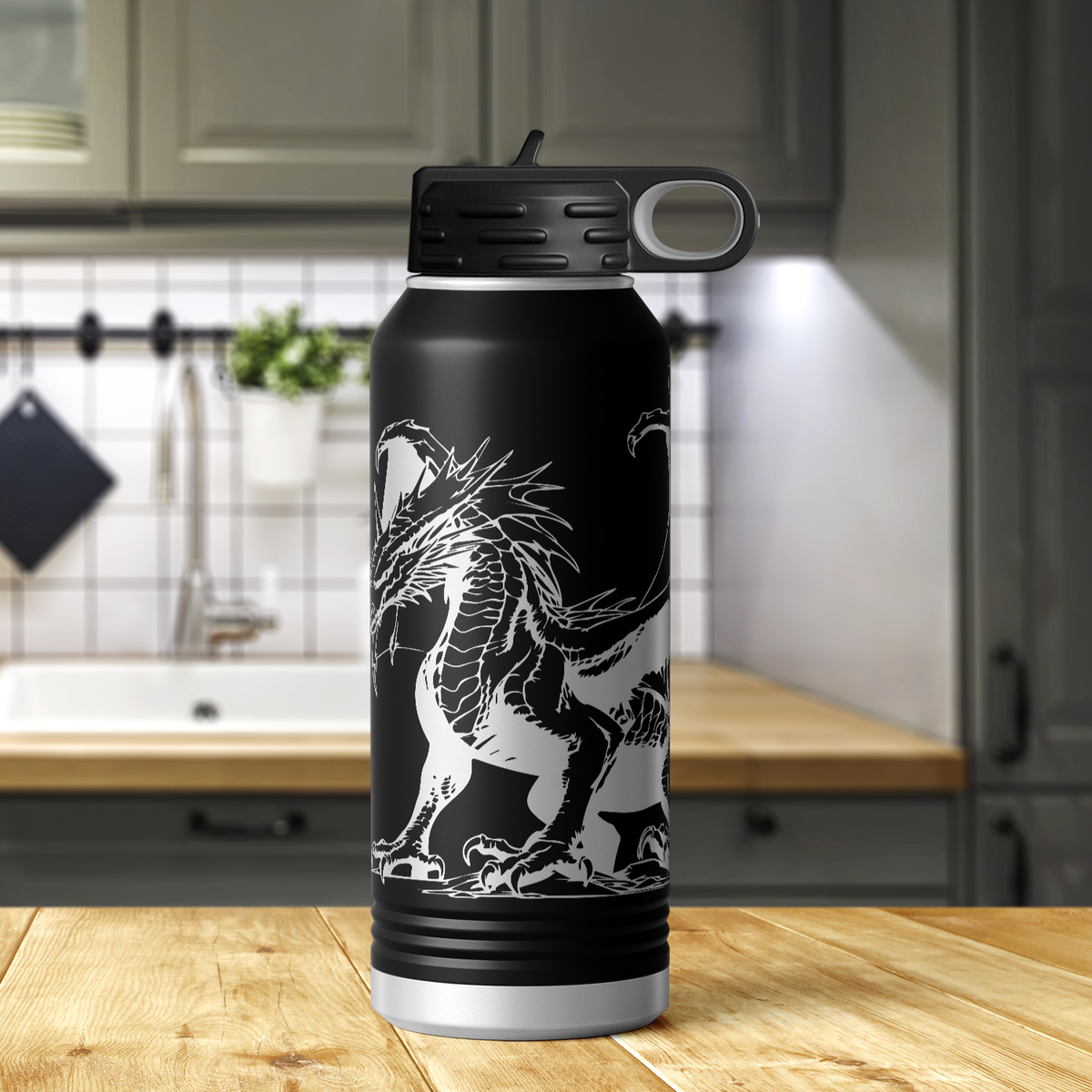 Dragon 32oz Sport Water Bottle
