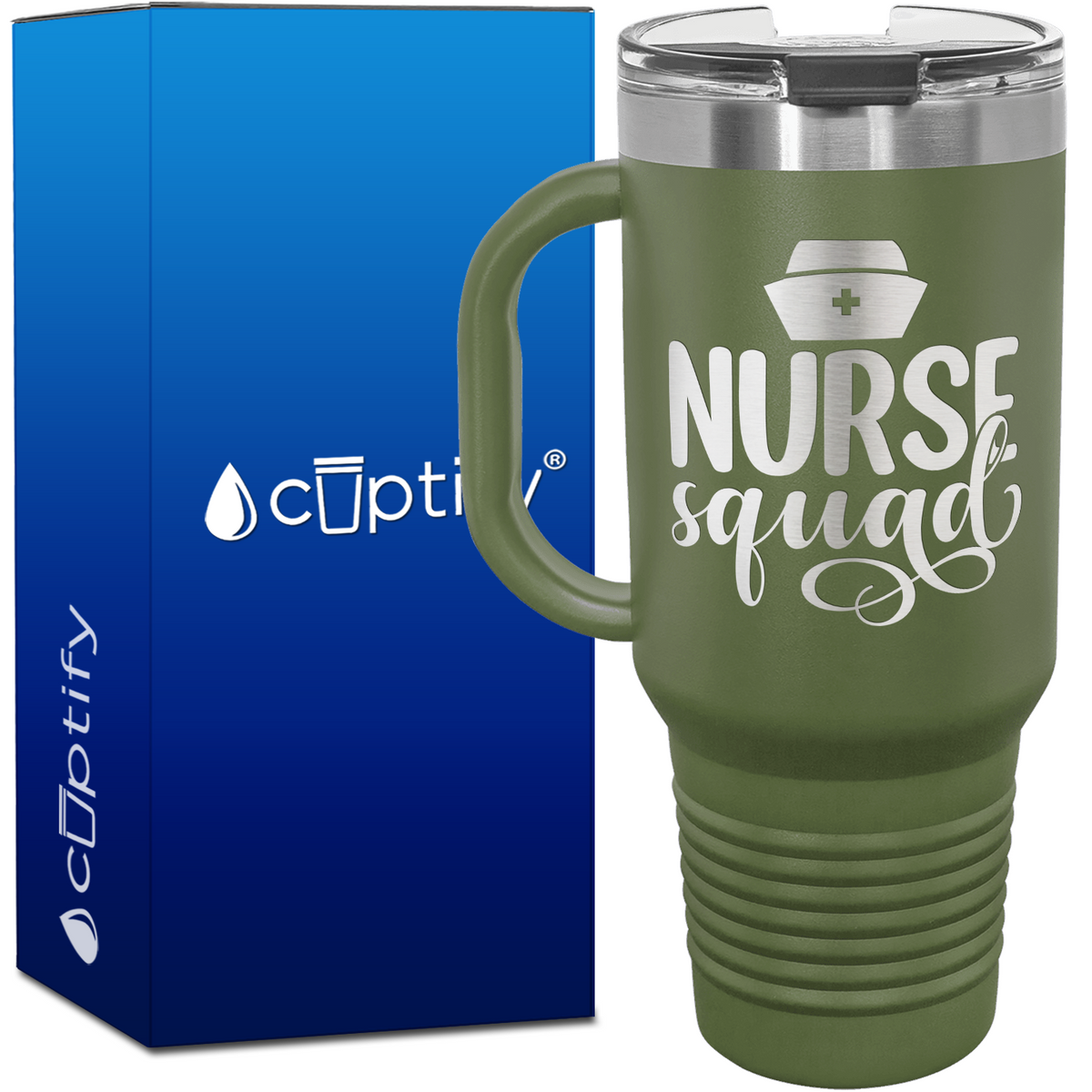 Nurse Squad 40oz Nurse Travel Mug