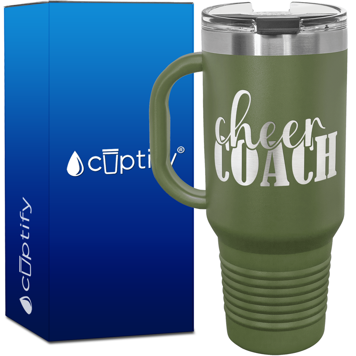 Cheerleading Coach 40oz Cheer Travel Mug