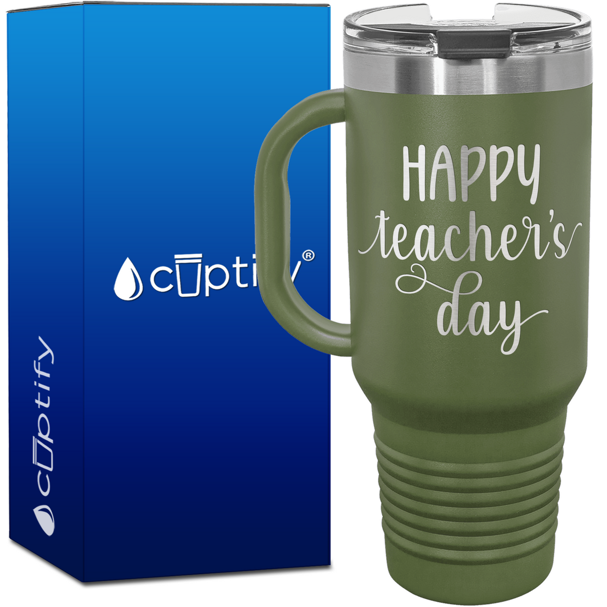 Happy Teacher's Day 40oz Teacher Travel Mug