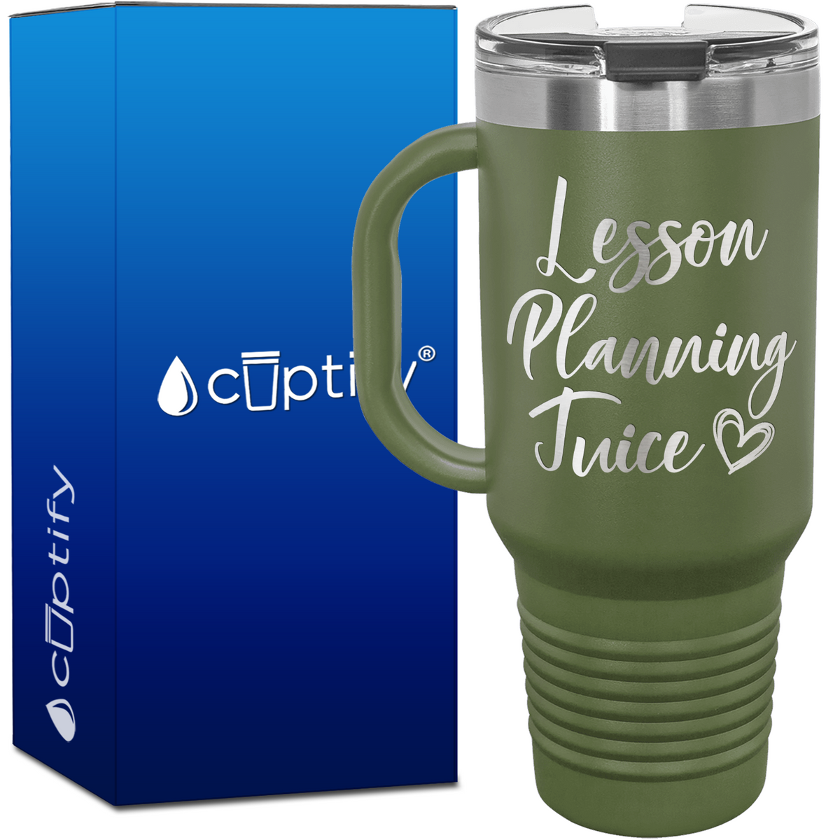 Lesson Planning Juice 40oz Teacher Travel Mug