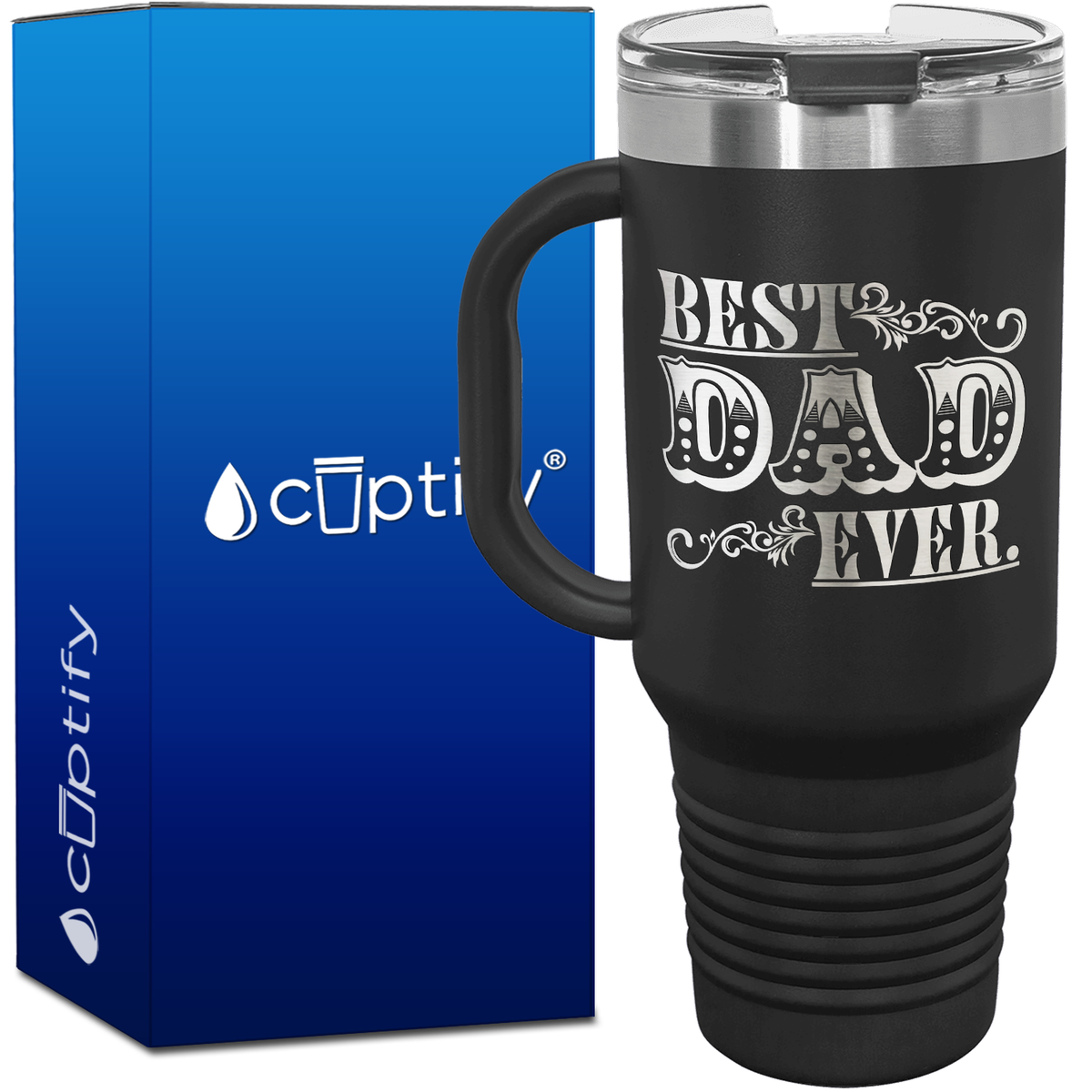 Best Dad Ever 40oz Dad Travel Mug