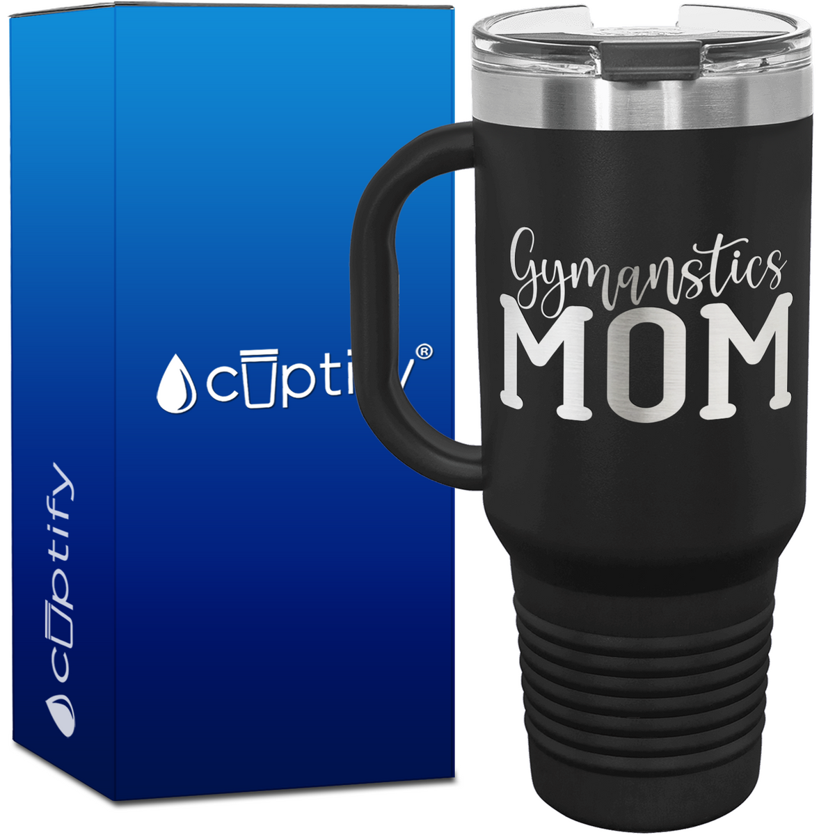 Gymnastics Mom 40oz Gymnastics Travel Mug