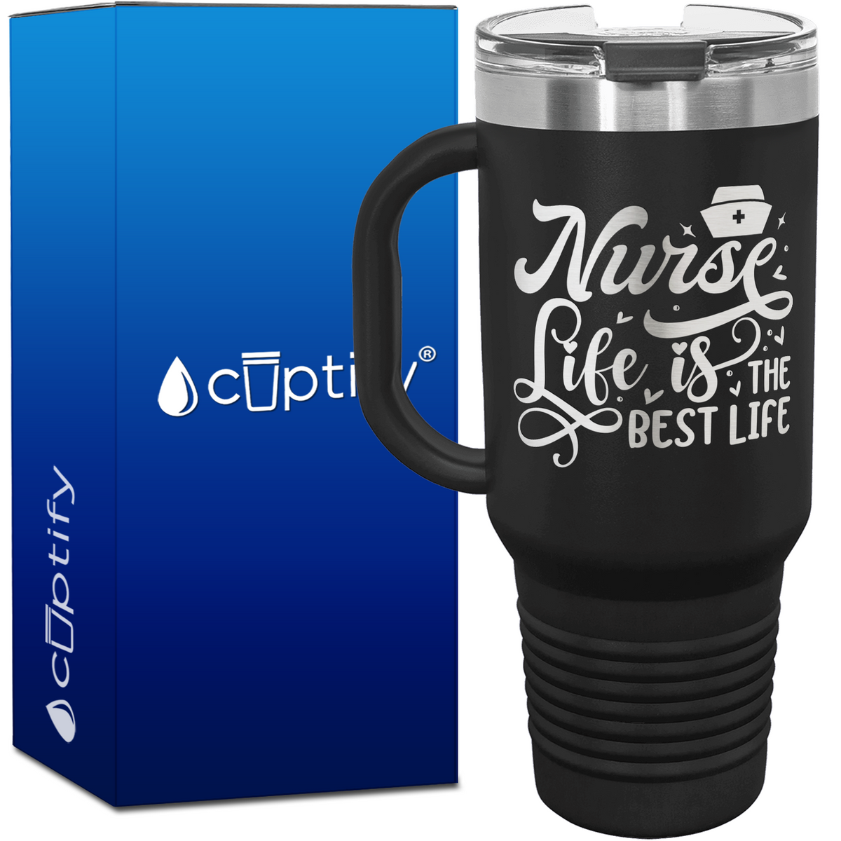 Nurse Life is the Best Life 40oz Nurse Travel Mug