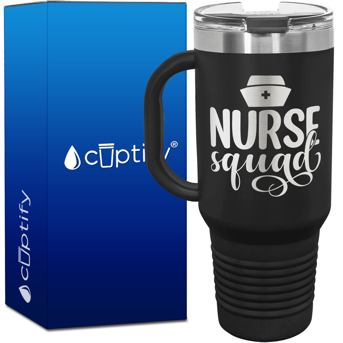 Nurse Squad 40oz Nurse Travel Mug