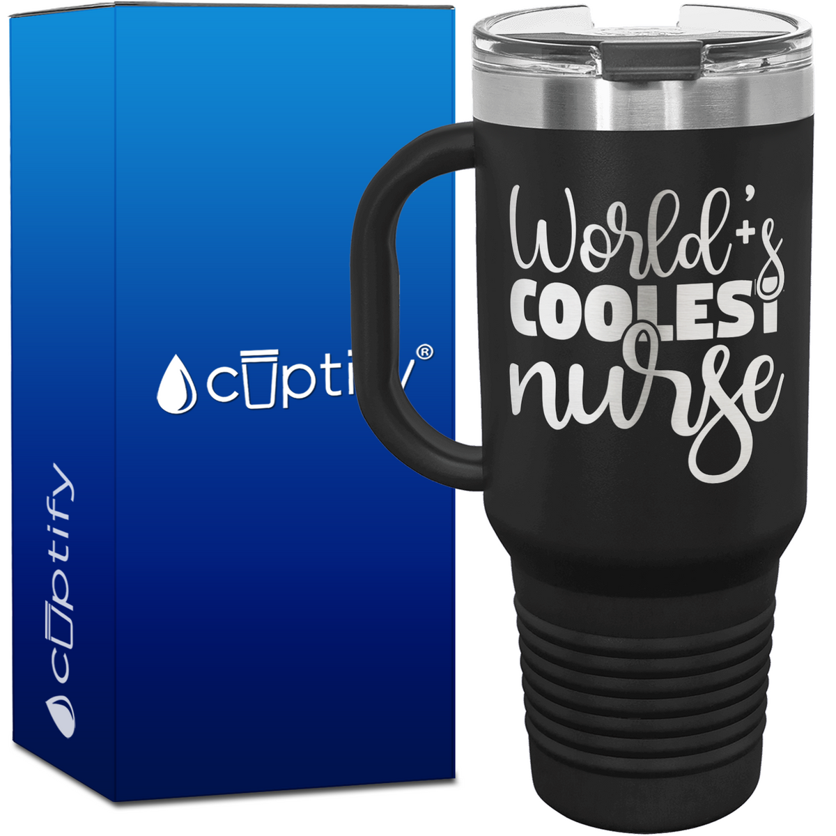 World's Coolest Nurse 40oz Nurse Travel Mug