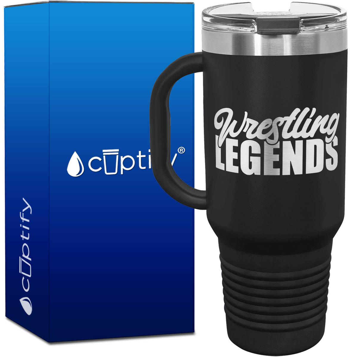 Wrestling Legends 40oz Travel Mug