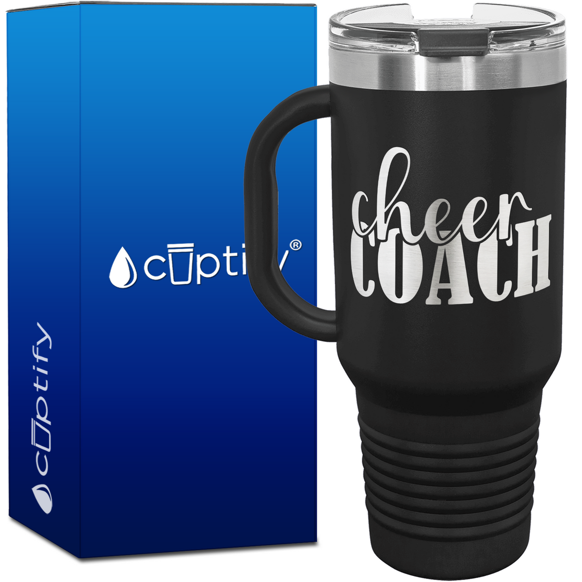 Cheerleading Coach 40oz Cheer Travel Mug
