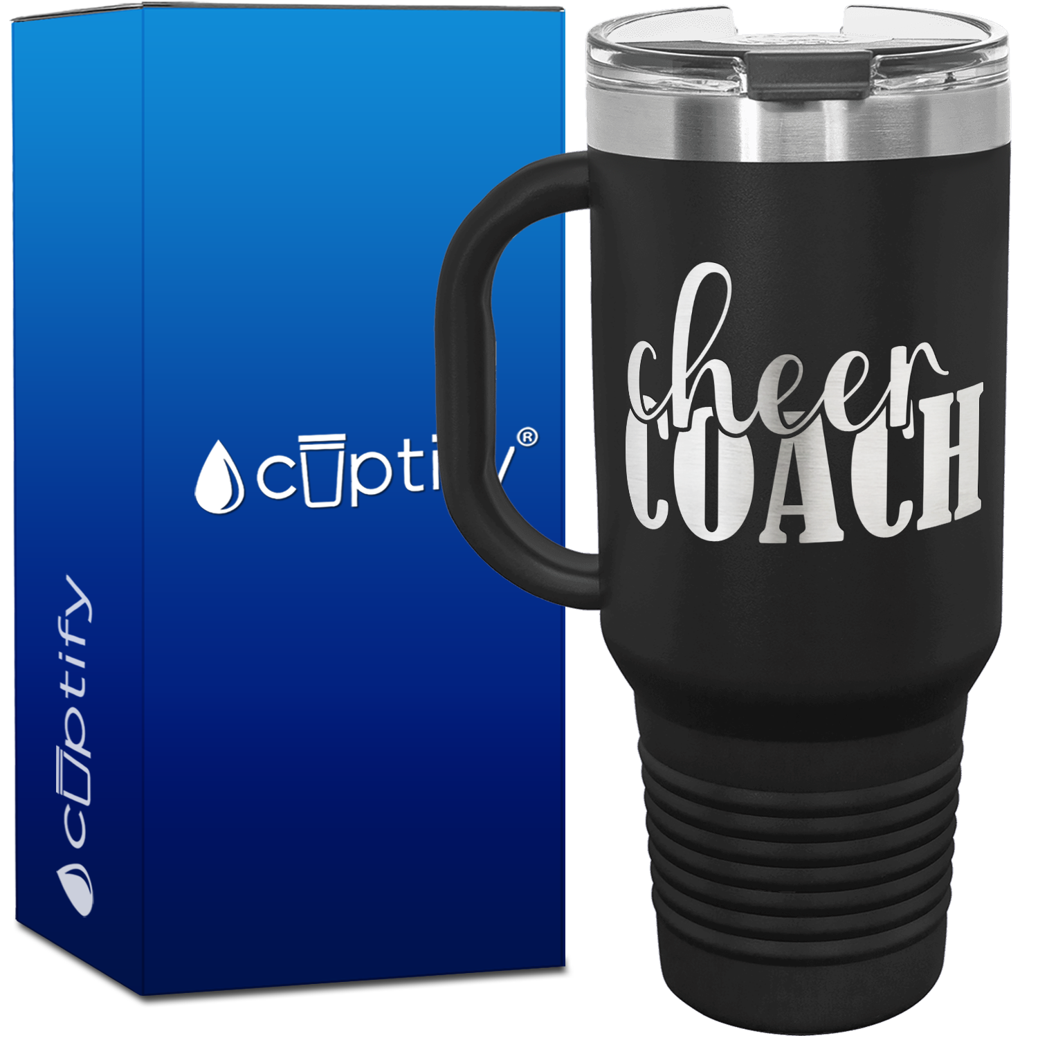 Cheerleading Coach 40oz Cheer Travel Mug