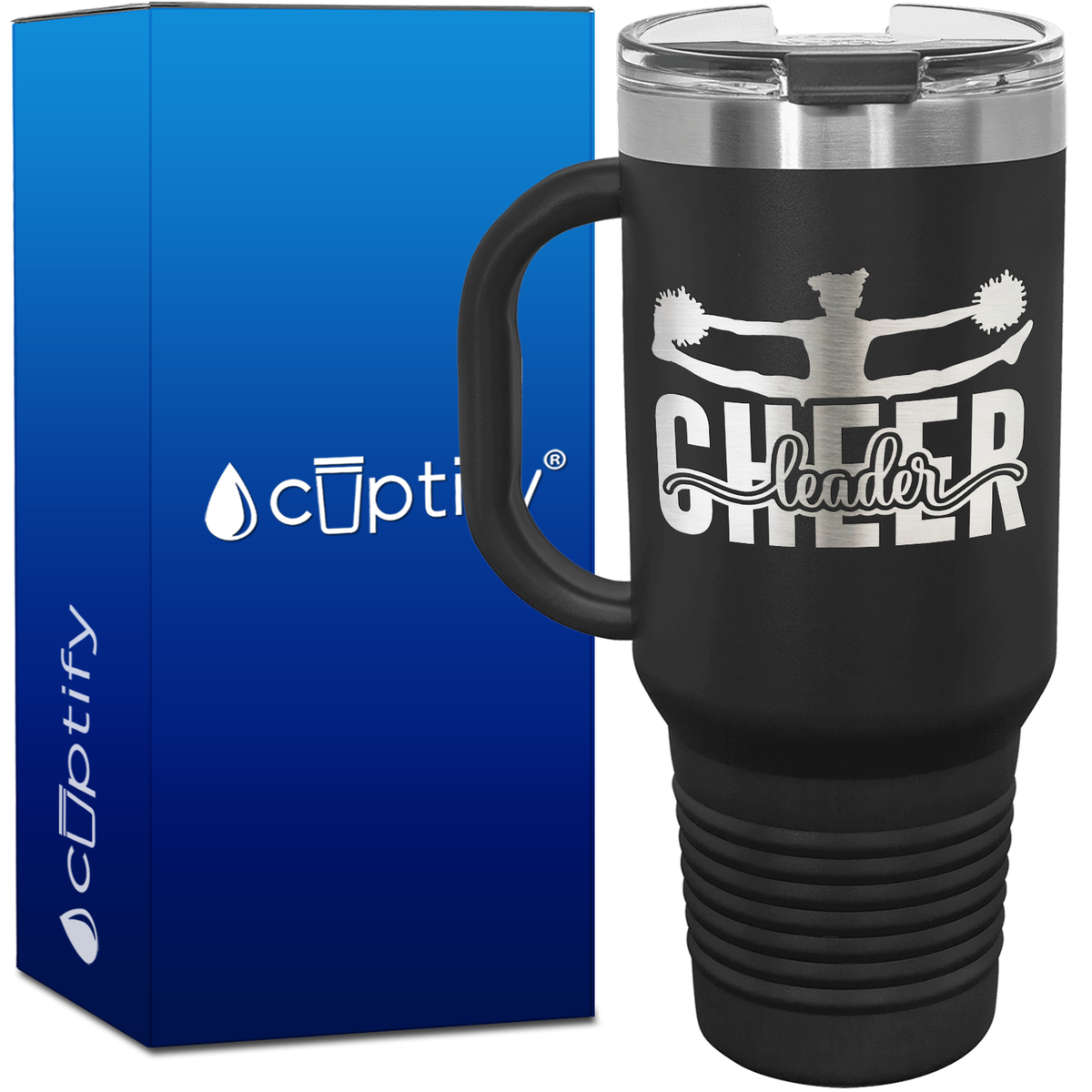 Cheerleader 40oz Cheer Travel Mug