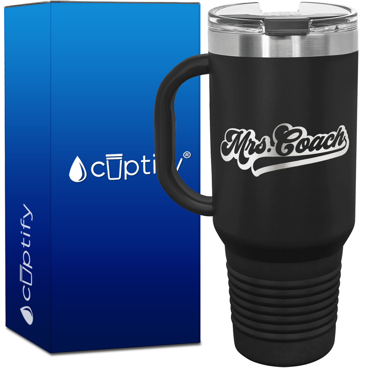 Mrs. Coach 40oz Coach Travel Mug