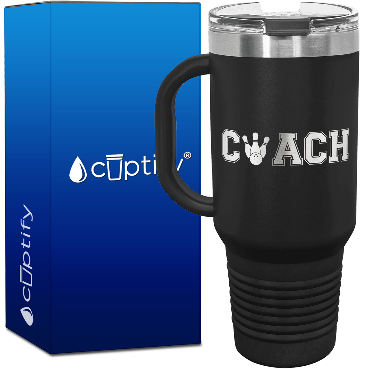 Bowling Coach 40oz Coach Travel Mug