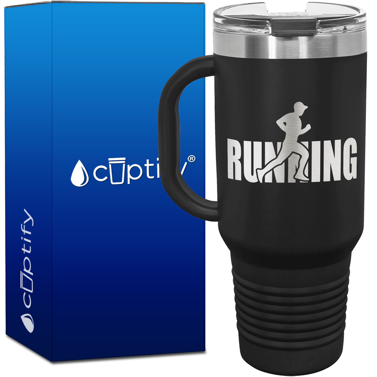 Running 40oz Running Travel Mug