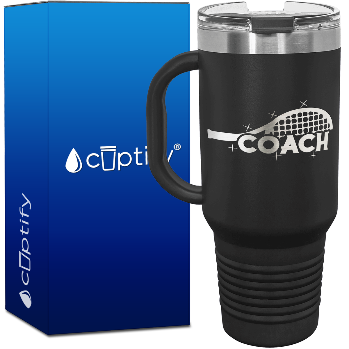 Coach Tennis 40oz Tennis Travel Mug