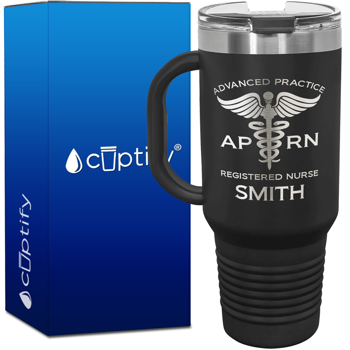 Personalized Advanced Practice Registered Nurse 40oz Medical Travel Mug
