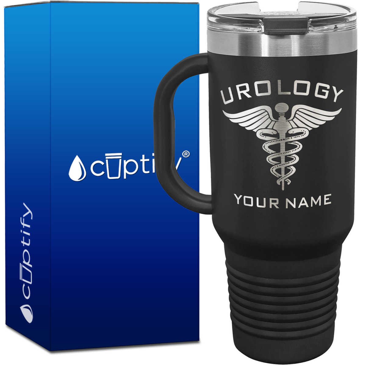 Personalized Urology 40oz Medical Travel Mug