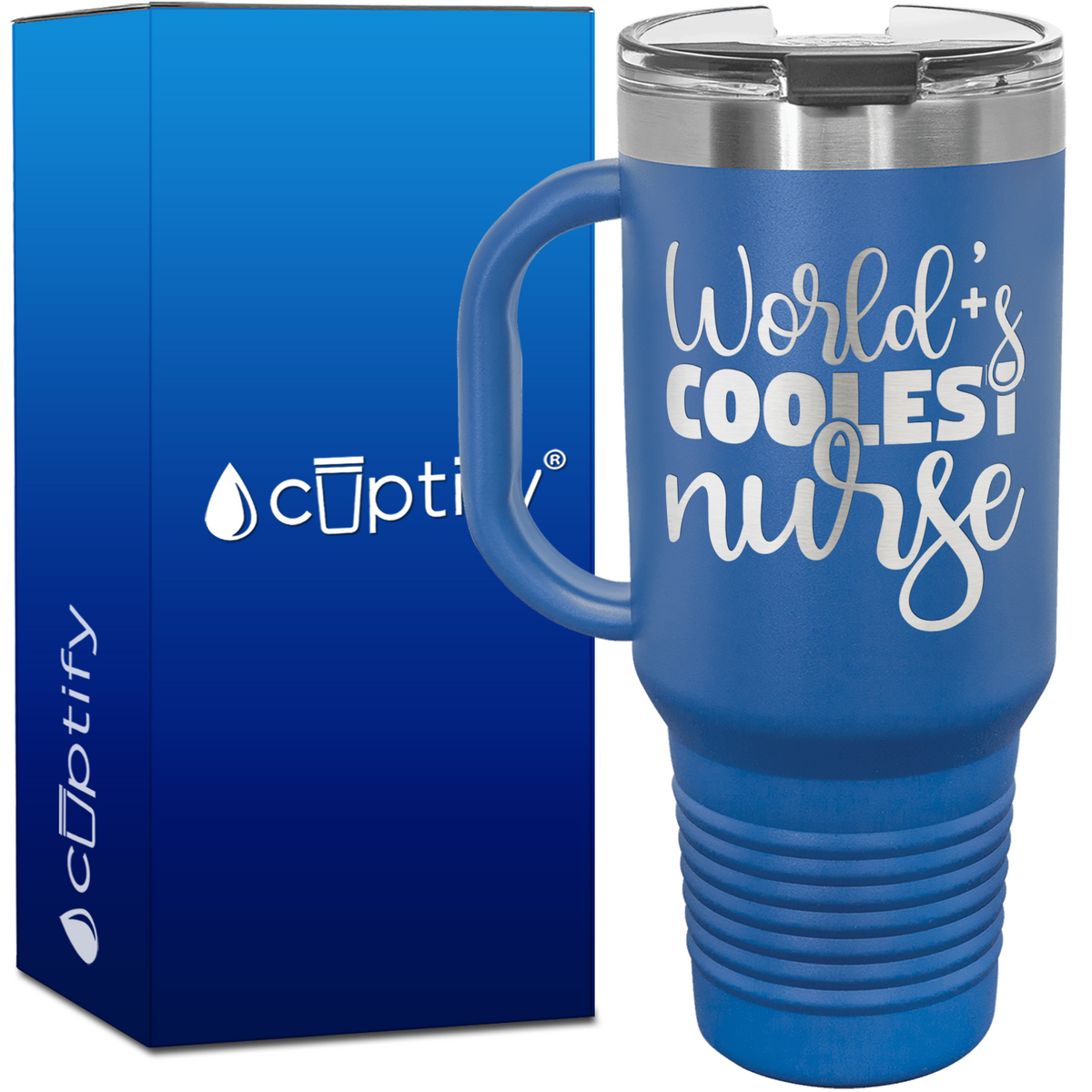 World's Coolest Nurse 40oz Nurse Travel Mug