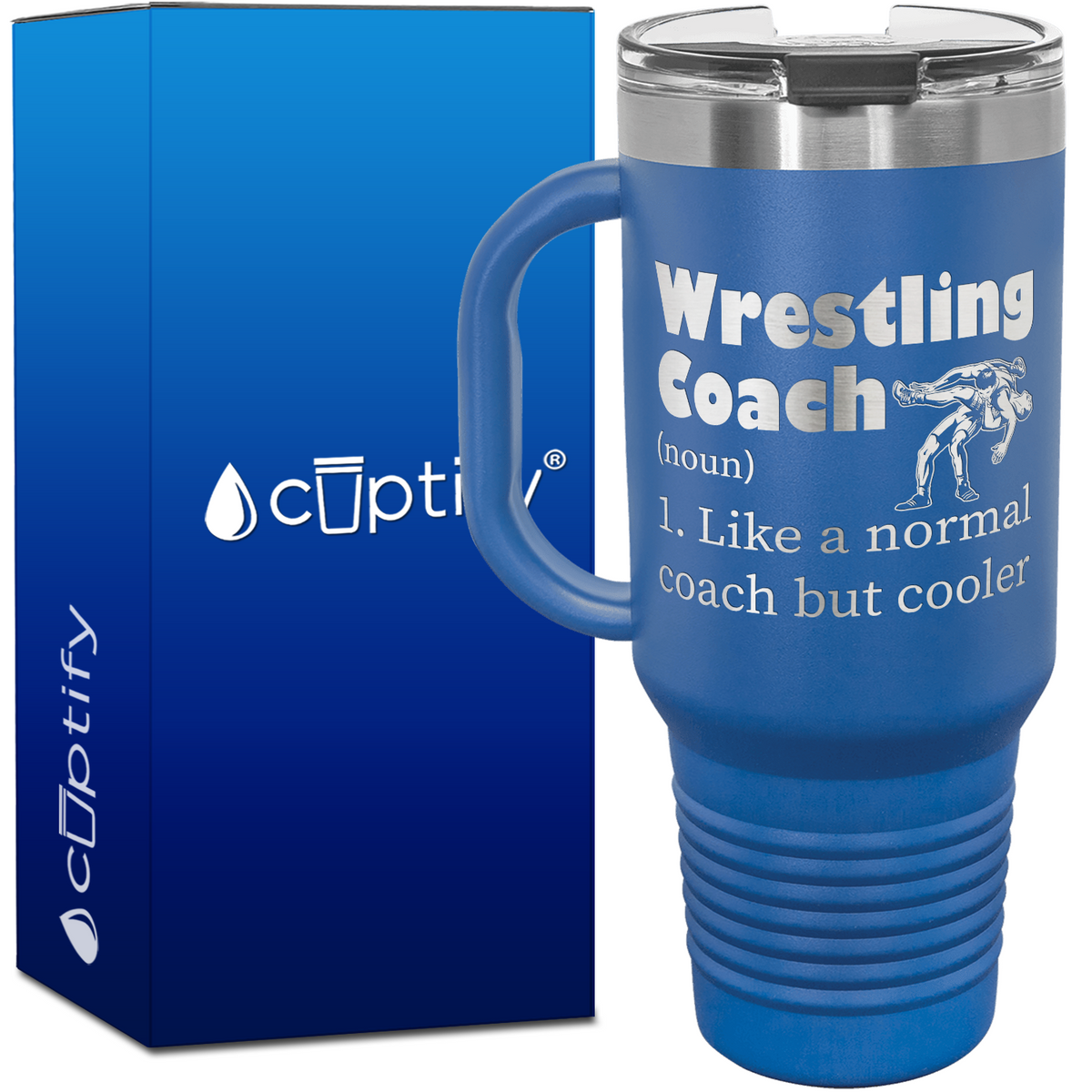 Wrestling Coach Definition 40oz Coach Travel Mug