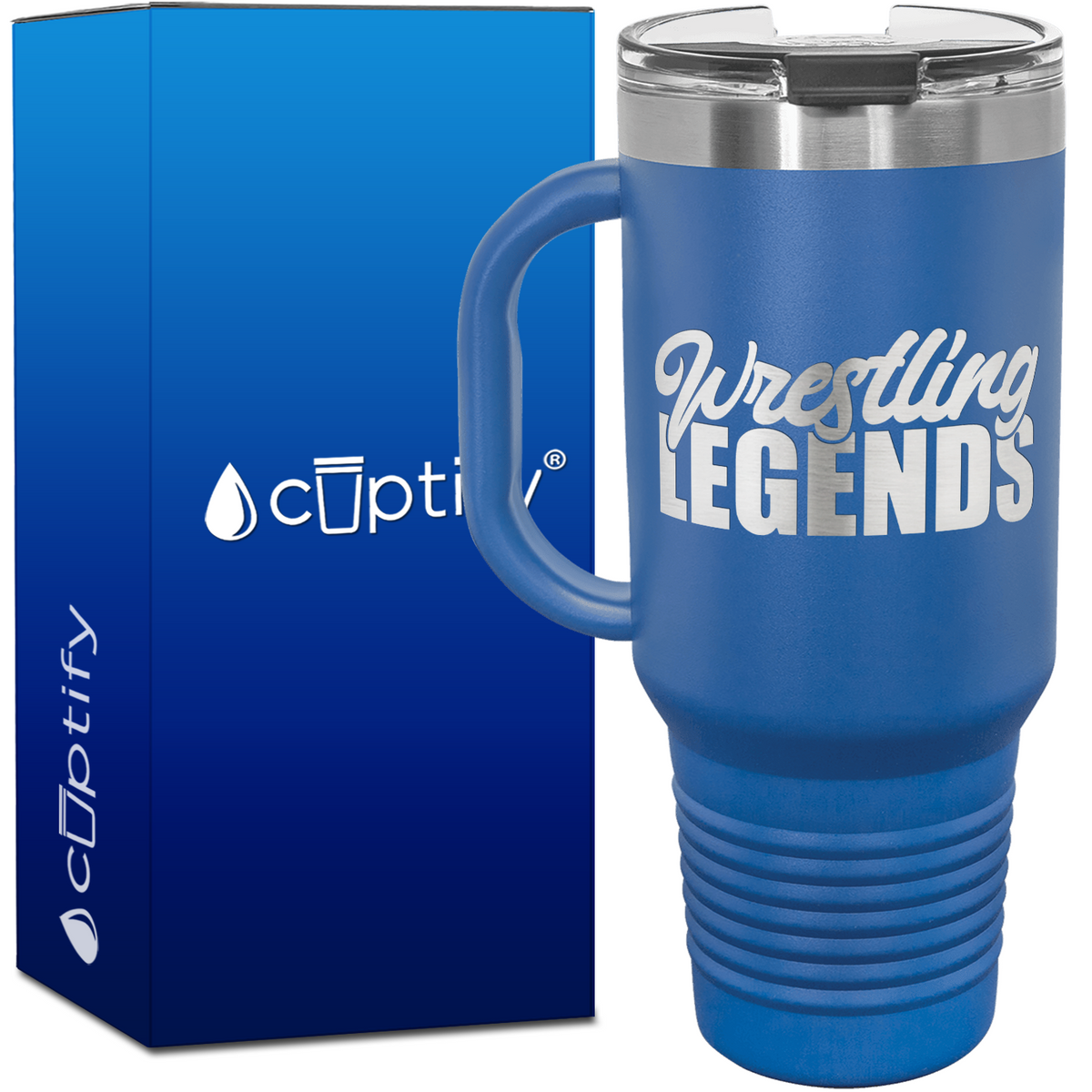 Wrestling Legends 40oz Travel Mug