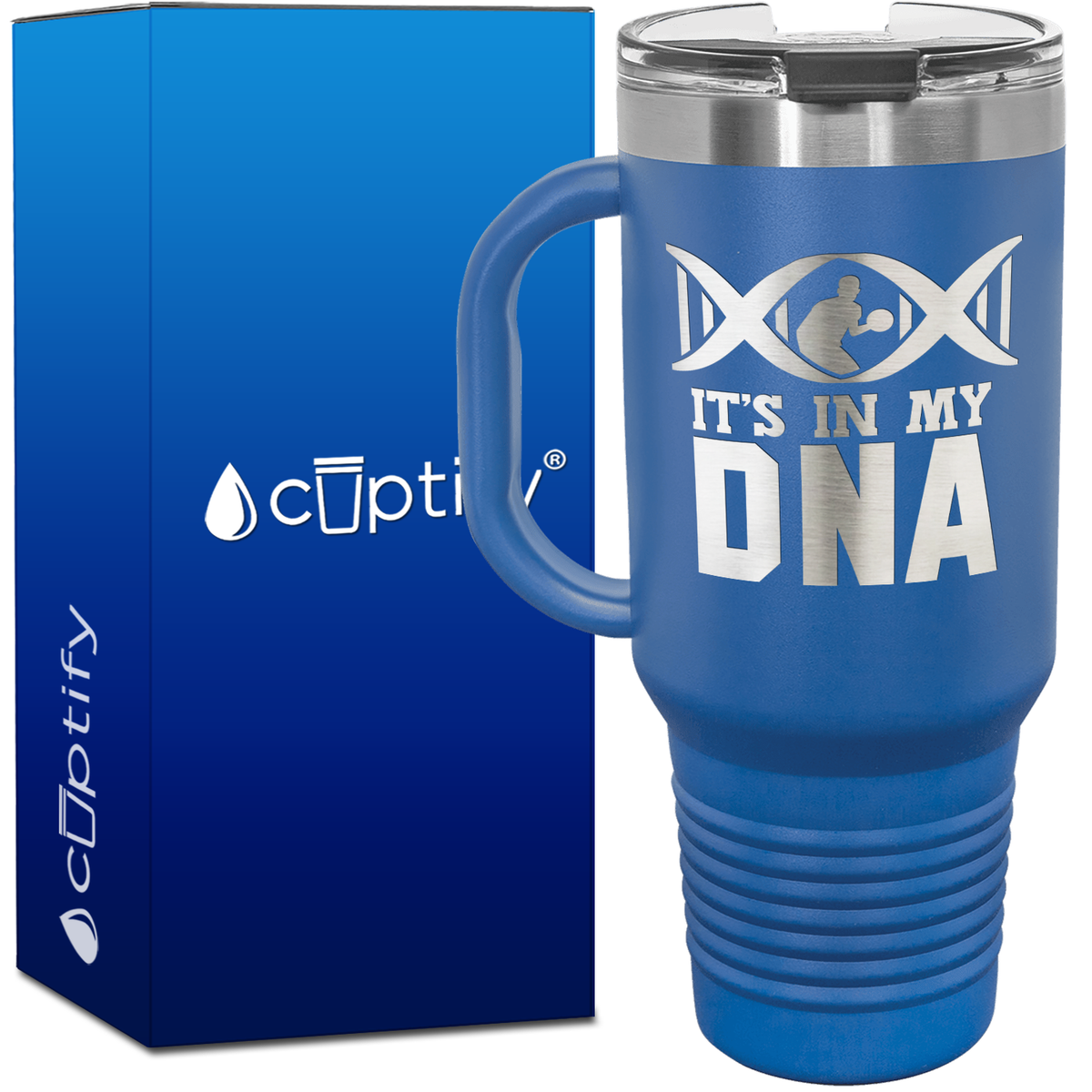 It's in My DNA 40oz Basketball Travel Mug